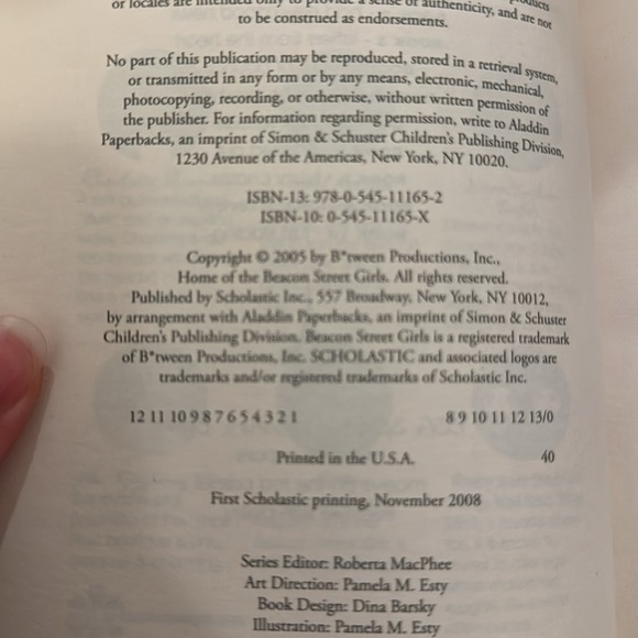 COPY - 🏖️2/6.00🏖️ Beacon Street Girls Bad news/Good news, softcover, 2005 - Picture 3 of 4